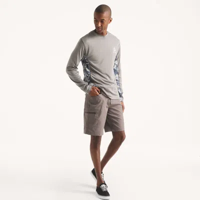 Nautica Otf 10" Fishing Short In Silver