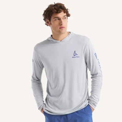 Nautica Otf Long-sleeve Hooded Pullover In Multi