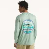 Nautica Otf Long-sleeve Upf 50+ Shirt In Blue