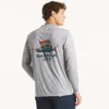 Nautica Otf Long-sleeve Upf 50+ Shirt In Blue