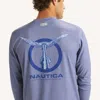 Nautica Otf Long-sleeve Upf 50+ Shirt In Blue