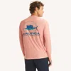 Nautica Otf Long-sleeve Upf 50+ Shirt In Pink