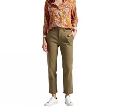 Nautica Paisley Button Front Shirt In Orange Multi