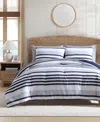 Nautica Palm Coast Stripe 7-pc. Comforter Set, Queen In Multi