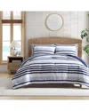 Nautica Palm Coast Stripe Comforter Set In Multi