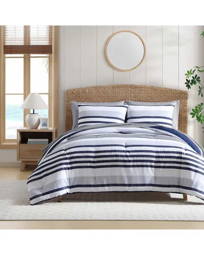 Nautica Palm Coast Stripe Comforter Set In Multi