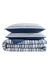 Nautica 136 Thread Count Pembrook Reversible Quilt Set