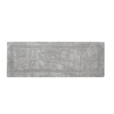 Nautica Peniston Grey Bath Rug In Gray