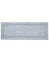 Nautica Peniston Solid 100% Cotton Tufted Bath Rug In Blue