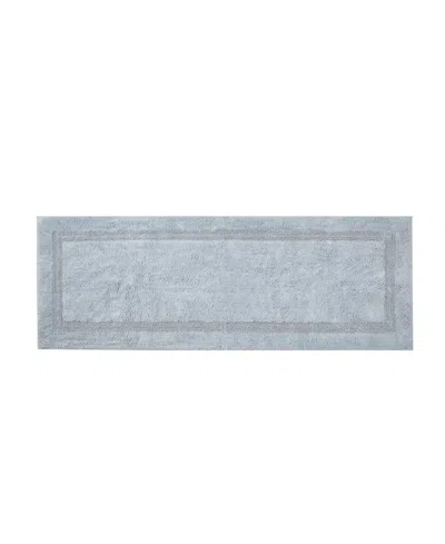 Nautica Peniston Solid Cotton Tufted Bath Runner Rug, 22" X 60" In Blue