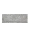 Nautica Peniston Solid Cotton Tufted Bath Runner Rug, 22" X 60" In Gray