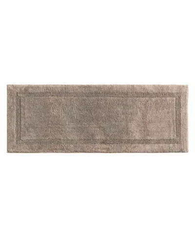 Nautica Peniston Solid Cotton Tufted Bath Runner Rug, 22" X 60" In Brindle