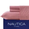 Nautica Penny Pinstripe 200 Thread Count Cotton Percale Sheet Set