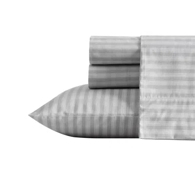 Nautica Plaid Grey Twin Xl Sheet Set