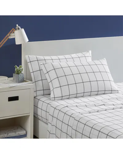 NAUTICA NAUTICA PLOT COTTON PERCALE SHEET SET
