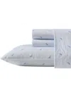 Nautica Printed 200-thread Count Cotton Percale 3-pc. Sheet Set, Twin
