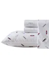Nautica Printed 200-thread Count Cotton Percale 3-pc. Sheet Set, Twin