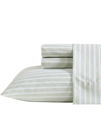 Nautica Printed Cooling Microfiber 3-pc. Sheet Set, Twin In Gray