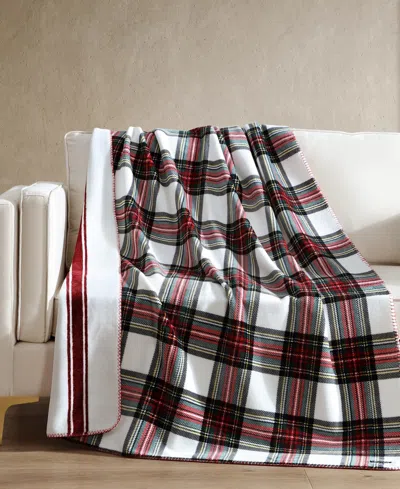 Nautica Printed Reversible Lush Throw, 70" X 50" In Multi