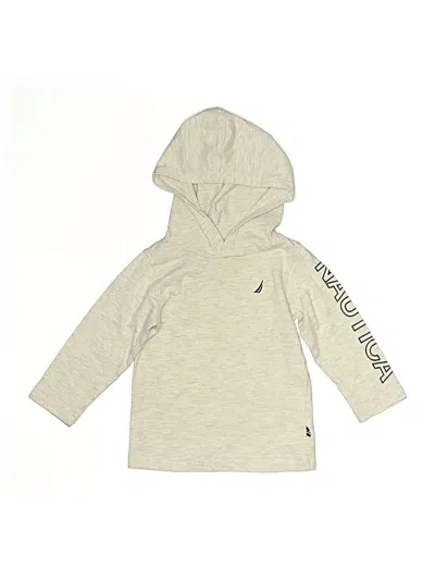 Pre-owned Nautica Kids' Pullover Hoodie In Silver