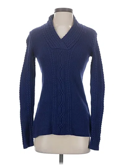 Pre-owned Nautica Pullover Sweater In Blue
