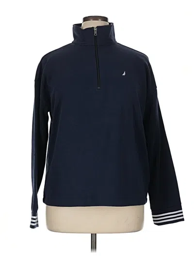 Pre-owned Nautica Pullover Sweater In Blue