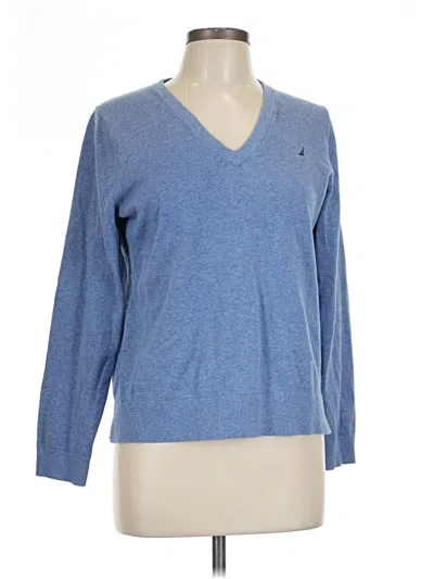 Pre-owned Nautica Pullover Sweater In Blue