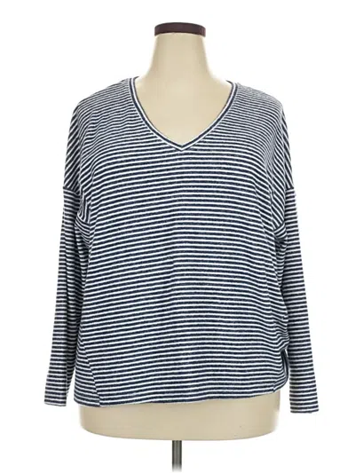Pre-owned Nautica Pullover Sweater In Blue