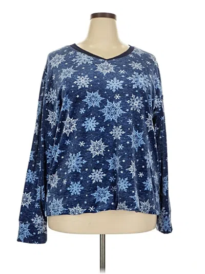 Pre-owned Nautica Pullover Sweater In Blue