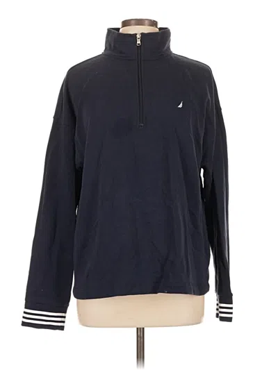 Pre-owned Nautica Pullover Sweater In Blue