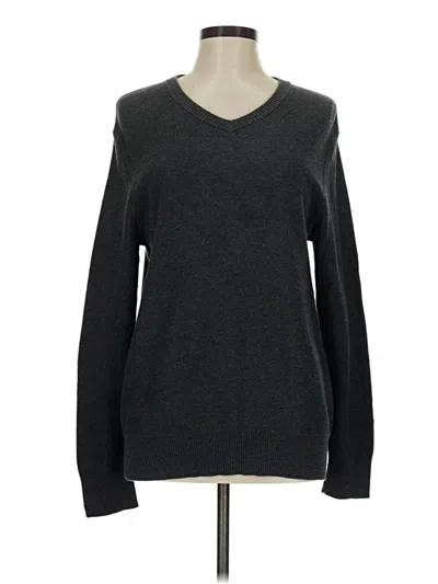 Pre-owned Nautica Pullover Sweater In Gray