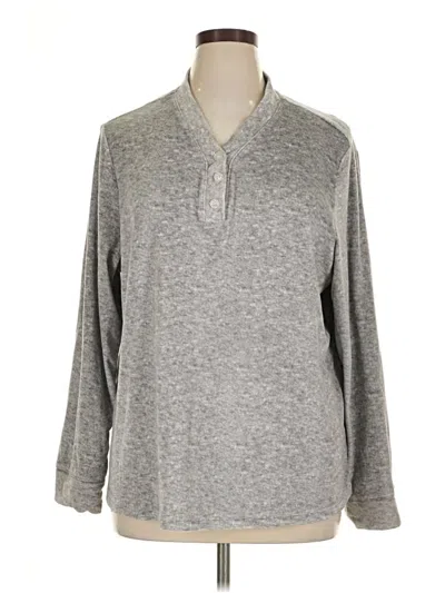 Pre-owned Nautica Pullover Sweater In Gray