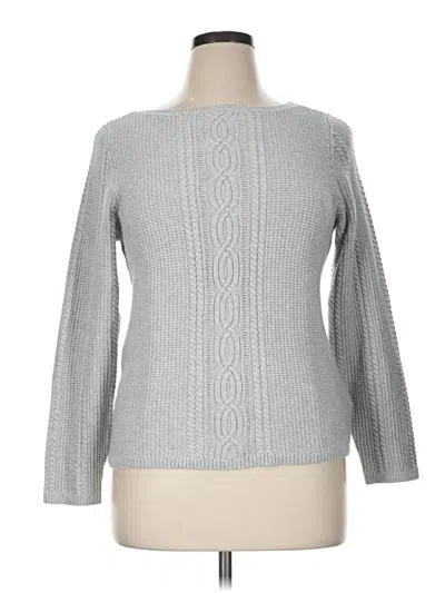 Pre-owned Nautica Pullover Sweater In Gray