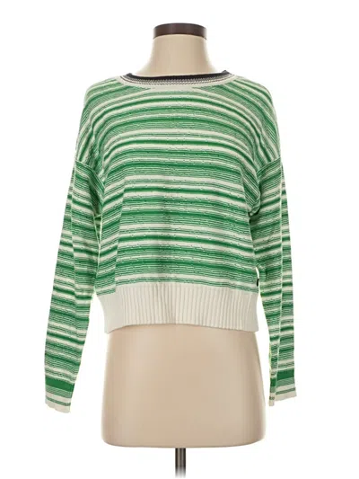 Pre-owned Nautica Pullover Sweater In Green
