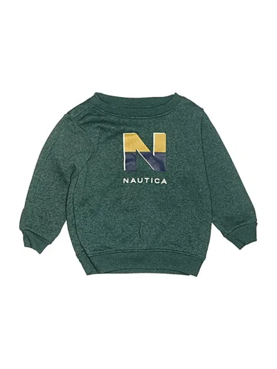 Pre-owned Nautica Kids' Pullover Sweater In Green