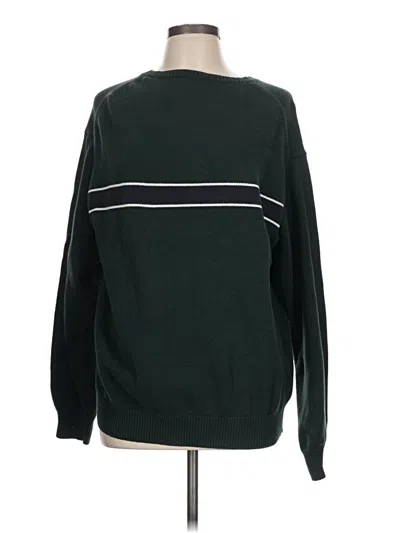 Pre-owned Nautica Pullover Sweater In Green