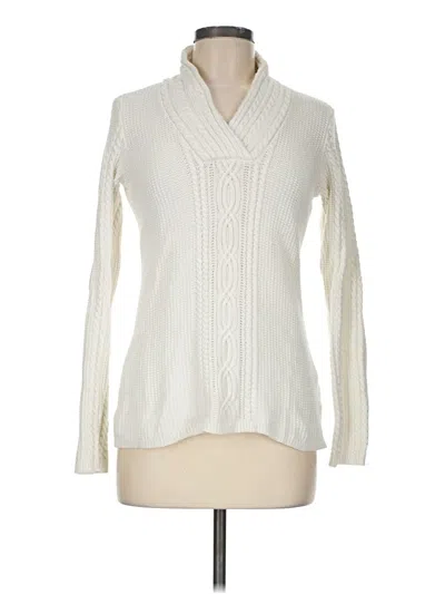 Pre-owned Nautica Pullover Sweater In Ivory