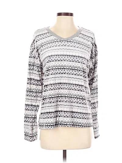 Pre-owned Nautica Pullover Sweater In Silver