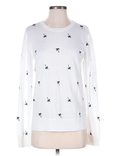 Pre-owned Nautica Pullover Sweater In White