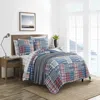 NAUTICA RAEFORD KING QUILT AND SHAM SET