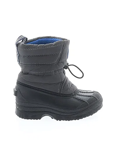 Pre-owned Nautica Kids' Rain Boots In Black