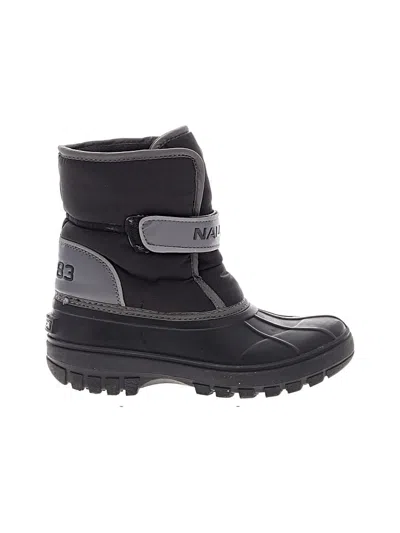Pre-owned Nautica Rain Boots In Black