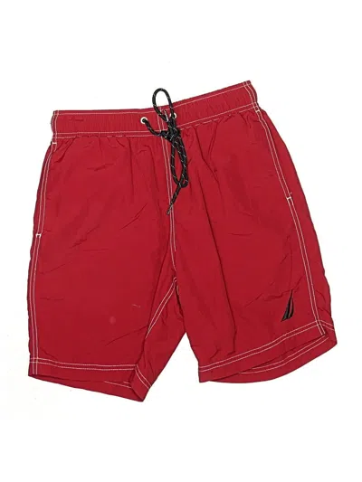 Pre-owned Nautica Kids' Rash Guard In Red