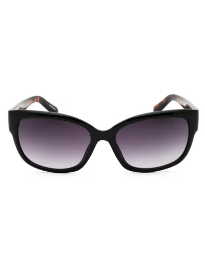 Nautica Rectangular Women's Mini Sunglasses In Purple