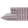 Nautica Red Stripe Twin Xl Sheet Set