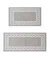Nautica Collin Trellis Border Tufted 2-pc. Runner Rug Set