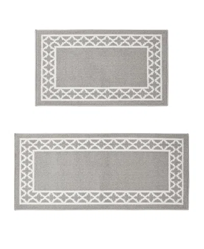 NAUTICA ROPE BORDER TUFTED 2-PC. RUNNER RUG SET