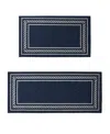 Nautica Rope Border Tufted 2-pc. Runner Rug Set