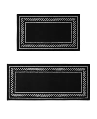 Nautica Rope Border Tufted 2-pc. Runner Rug Set