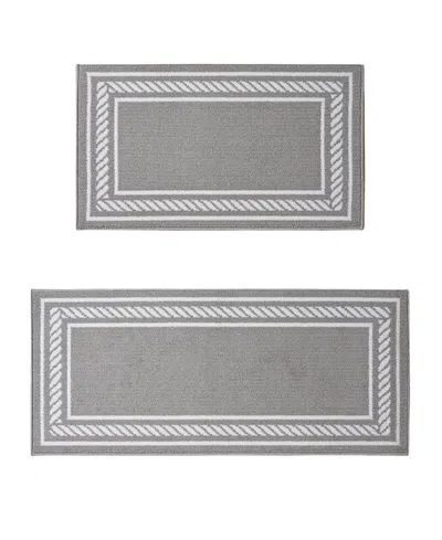Nautica Rope Border Tufted 2-pc. Runner Rug Set